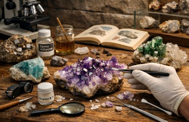 How to Repair Mineral Specimens?